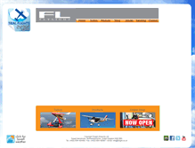 Tablet Screenshot of flylight.co.uk